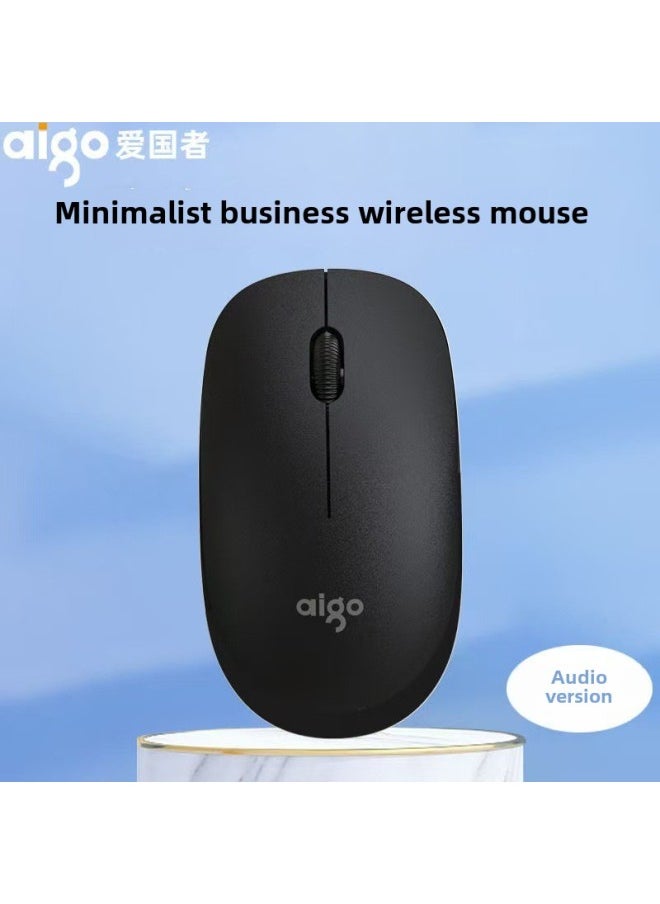 Generic Philips 7315 Wireless Mouse Charging Mute Desktop Computer Desktop Office Game E-sports Mouse Wholesale-Color:Patriot M20 Wireless Battery Version Black  - Image 1