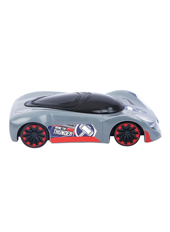 Marvel Skoodle Pull Back Mightiest Racer Thor – Toy Vehicle for Kids Ages 3+ - Image 2