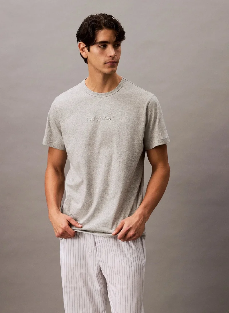 CALVIN KLEIN Lounge T-shirt - 100% Cotton