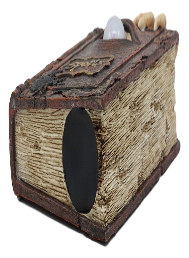 Ebros Gift Ebros Witchcraft Sorcery Lifelike Evil Eye Book of Spells Money Bank Figurine Decor Statue 8.5" Tall - Image 5
