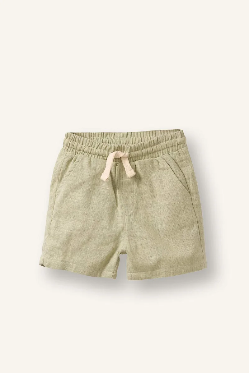 ديفاكتو Baby Boy Poplin Shorts