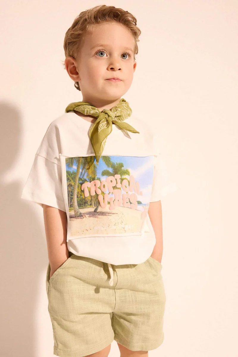 DeFacto Baby Boy Poplin Shorts
