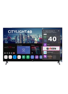 SREEN SREEN  SRET-40S1 Smart TV, 40 Inch, HD, Android - Black  - Image 1