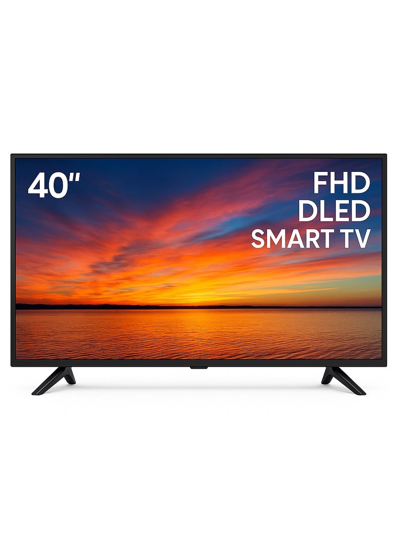 SREEN SREEN  SRET-40S1 Smart TV, 40 Inch, HD, Android 14 - Black - Image 2