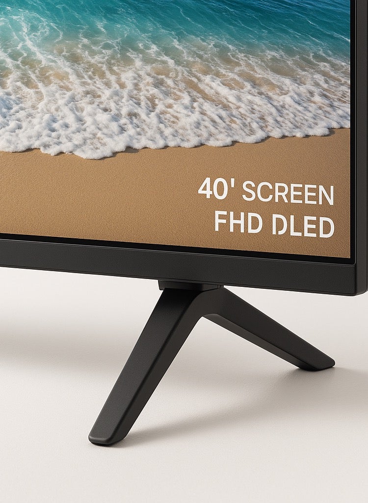 SREEN SREEN  SRET-40S1 Smart TV, 40 Inch, HD, Android 14 - Black - Image 4