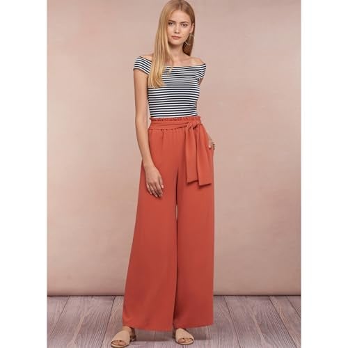 Simplicity US8605A Easy to Sew Women's Skirts and Loose Fitting Pants Sewing Patterns, Sizes 6-24 - Image 4