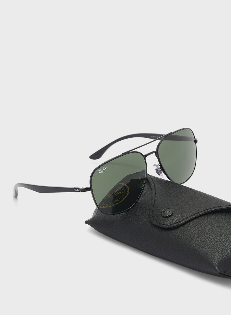 Ray-Ban 0Rb3683 Square Sunglasses - Image 4
