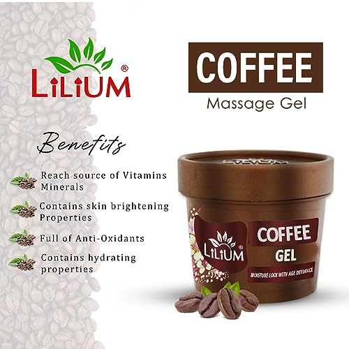 Lilium Coffee Facial Kit, 400g, 4 Step Deep Cleansing & Glowing Skin Moisture Lock With Age Defiance, Extra Glow & Fair Complexion, Oily & Dry Skin, Women & Men, Paraben & Sulfate Free, Pack Of 4 - Image 3