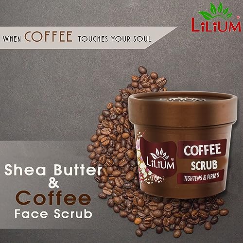 Lilium Coffee Facial Kit, 400g, 4 Step Deep Cleansing & Glowing Skin Moisture Lock With Age Defiance, Extra Glow & Fair Complexion, Oily & Dry Skin, Women & Men, Paraben & Sulfate Free, Pack Of 4 - Image 2