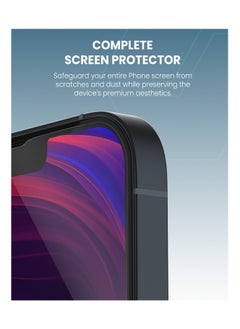 Moxedo Moxedo Ultra Shield Tempered Glass Screen Protector HD Clear 9H Hardness Full Coverage with Auto-Align Easy Applicator for iPhone 14 6.1  - Image 3