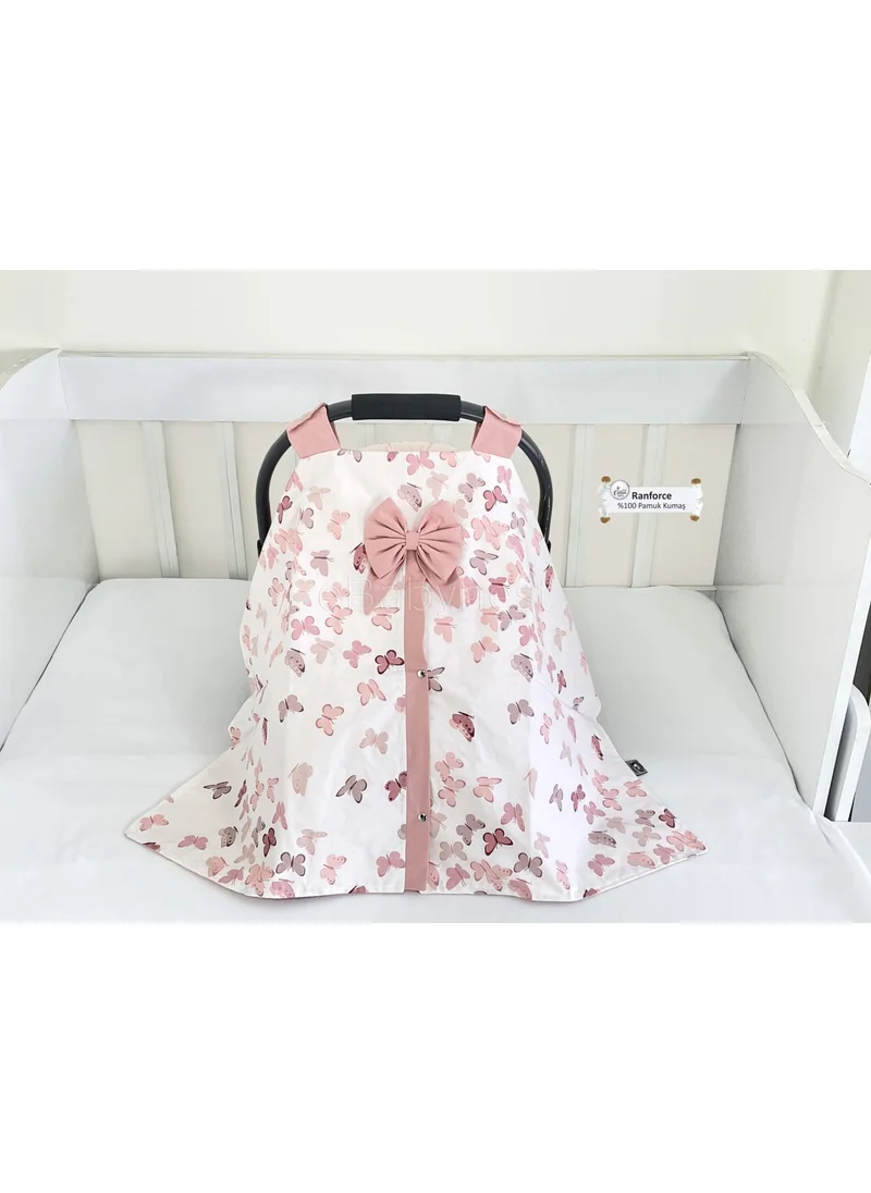 Ebabynest Kelebek Series Powder Stroller Cover V1