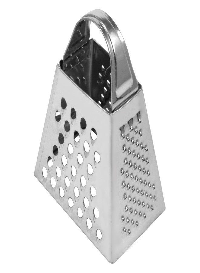 CybrTrayd Mini Grater for Cheese, Chocolate, Nuts and More, Stainless Steel - Image 1
