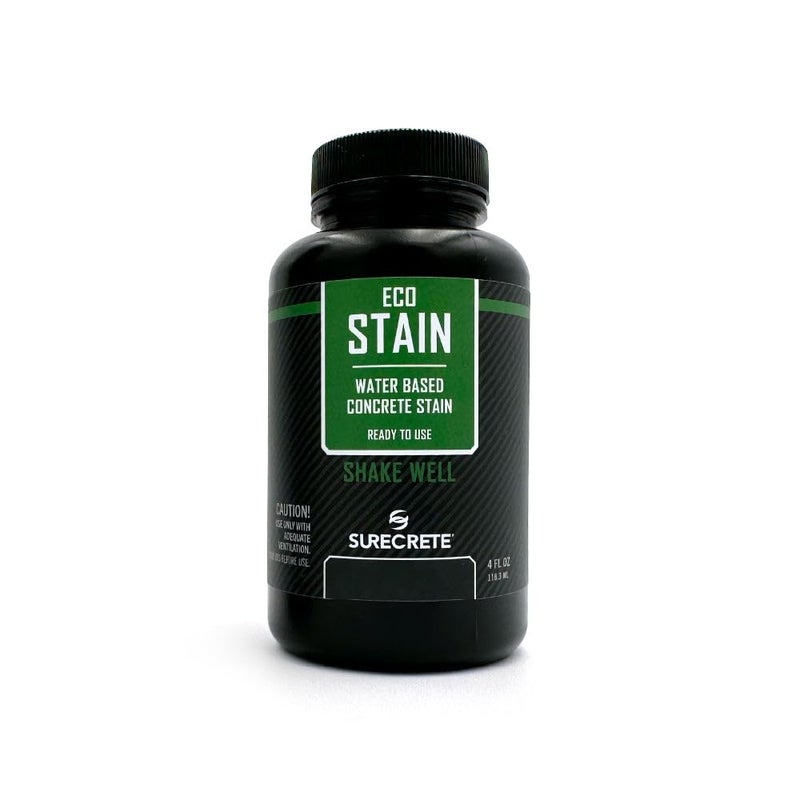Surecrete Eco Stain Water-Based Stain for Concrete - 4 oz Tester - Titanium Gray - Image 1