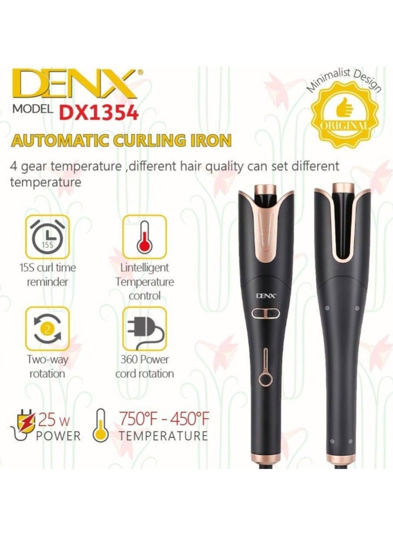 Denx Automatic Ceramic Hair Curler with 360 Degree Automatic Rotation and Multi-Speed ​​ - Image 2