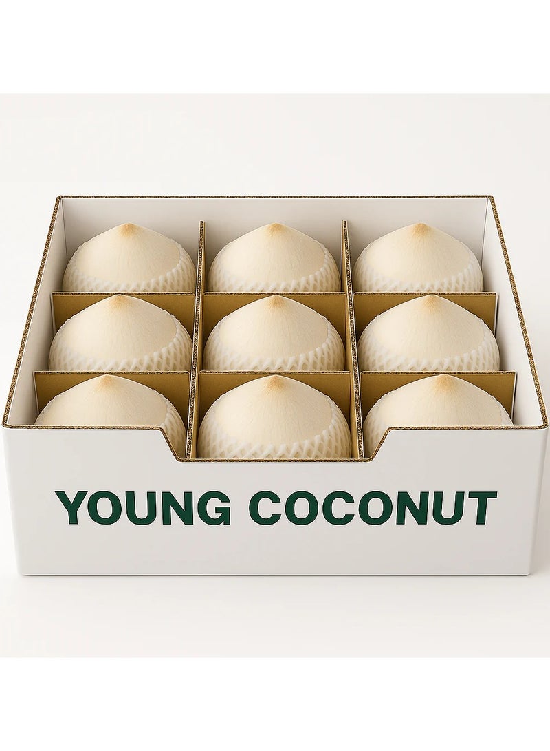 Young Coconut (Cut) 9pcs - Image 3