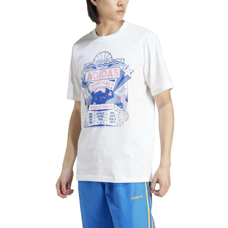 Adidas adidas TS STREET 4 White Originals Men T-SHIRTS