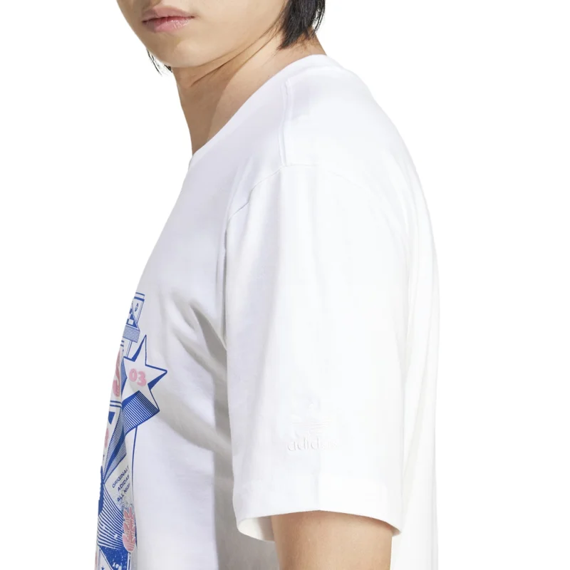 Adidas adidas TS STREET 4 White Originals Men T-SHIRTS