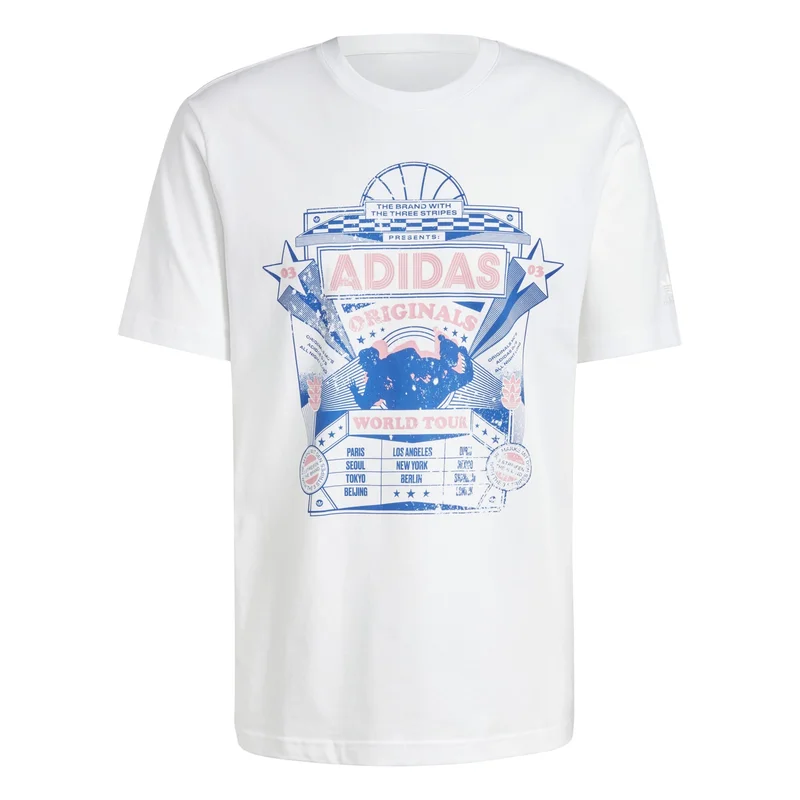 Adidas adidas TS STREET 4 White Originals Men T-SHIRTS