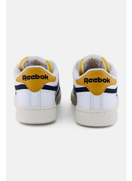 Reebok Men Club C Revenge Lace Up Tennis Shoes, White  - Image 3
