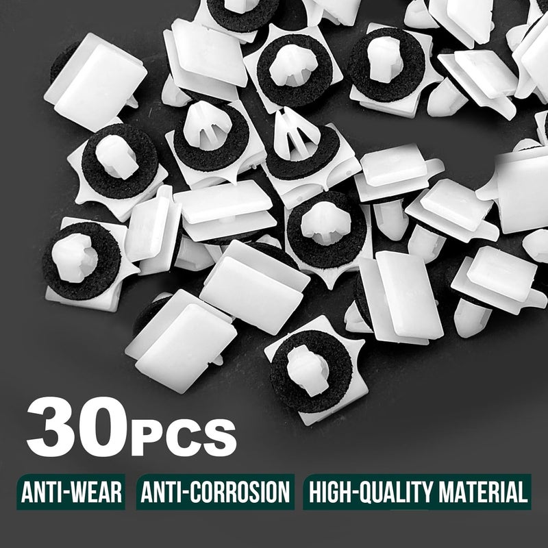TOPCNOEM 30PCS Rocker Panel Moulding Clips for GM Vehicles - Image 4