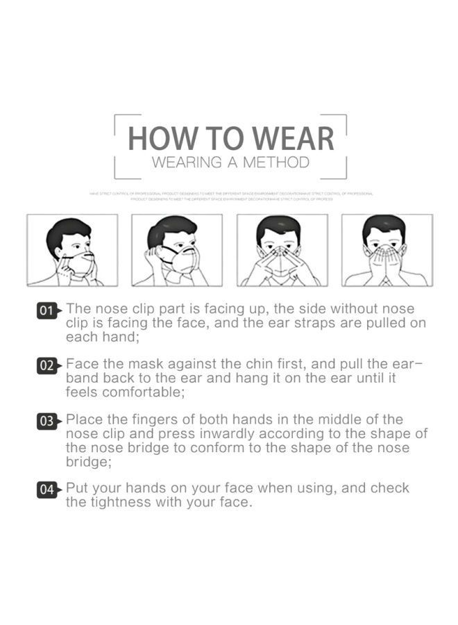 نيبمينينت كمامة وجه N95 للإستخدام مرة واحدة - Image 5