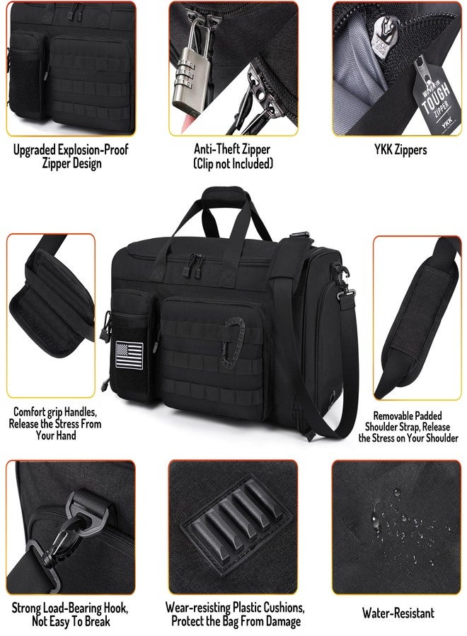 MOZETO Convertible Garment Duffle Bags for Travel, Carry On Suit Duffle Bags with Shoulder Strap 2 in 1 Hanging Garment Duffle Bag for Men - Image 2