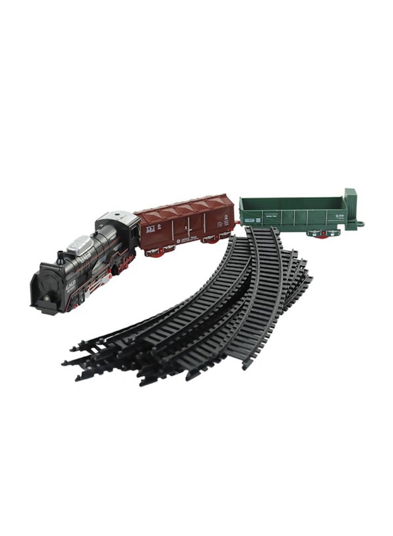 4-Piece Train Set with Track for Kids Toy Train Set - Image 1