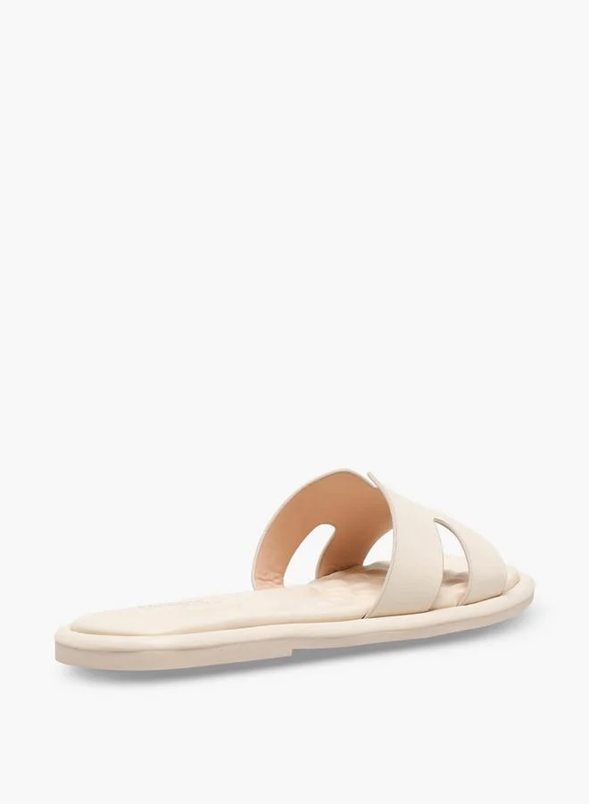 Celeste IVORY Women Slip-On Sandals for Women | Best Price UAE