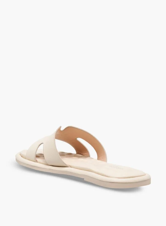 Celeste IVORY Women Slip-On Sandals for Women | Best Price UAE