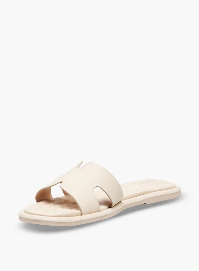 Celeste IVORY Women Slip-On Sandals for Women | Best Price UAE