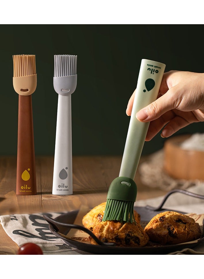 Food Grade Baking Oil Brush Household High-temperature Resistant Barbecue Seasoning Oil Brush Kitchen Pancake Silicone Paste Brush Small Brush  - Image 3