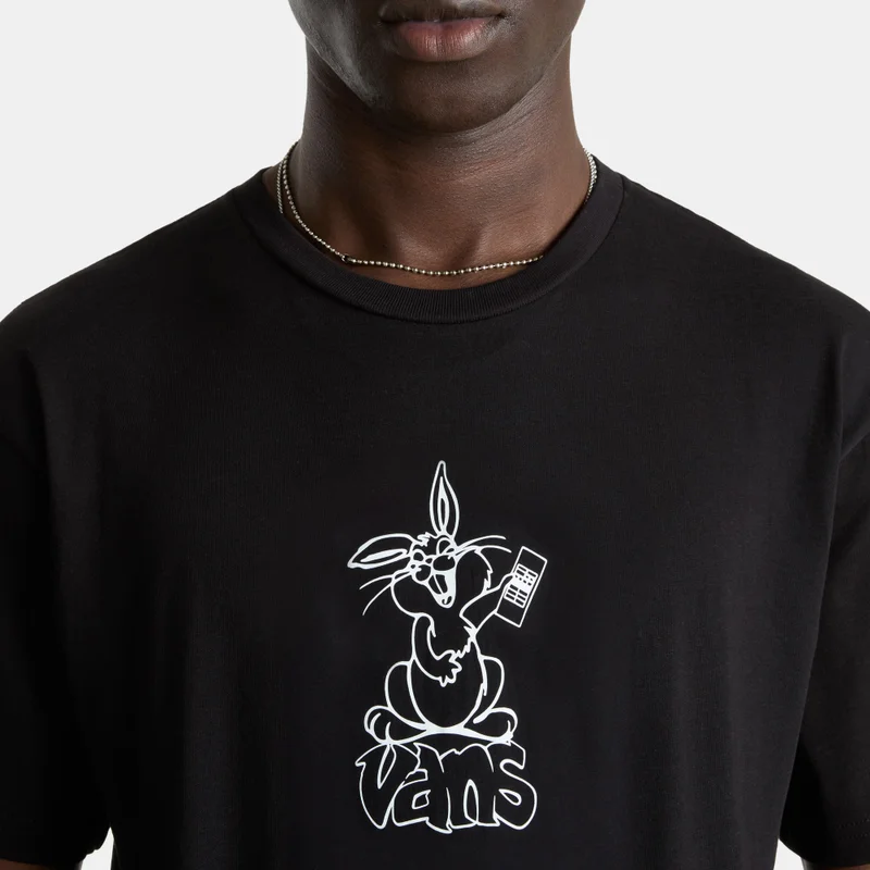 VANS Black Men's Crazy Eddy T-Shirt for Men | Best Price UAE
