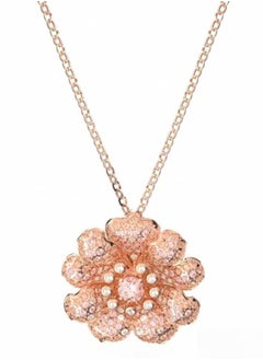 Rose gold heart lotus lotus shaped necklace - pzsku/ZFC020D27232653189C96Z/45/_/1694749386/20464301-8188-41a0-ac79-8d97f1993c00