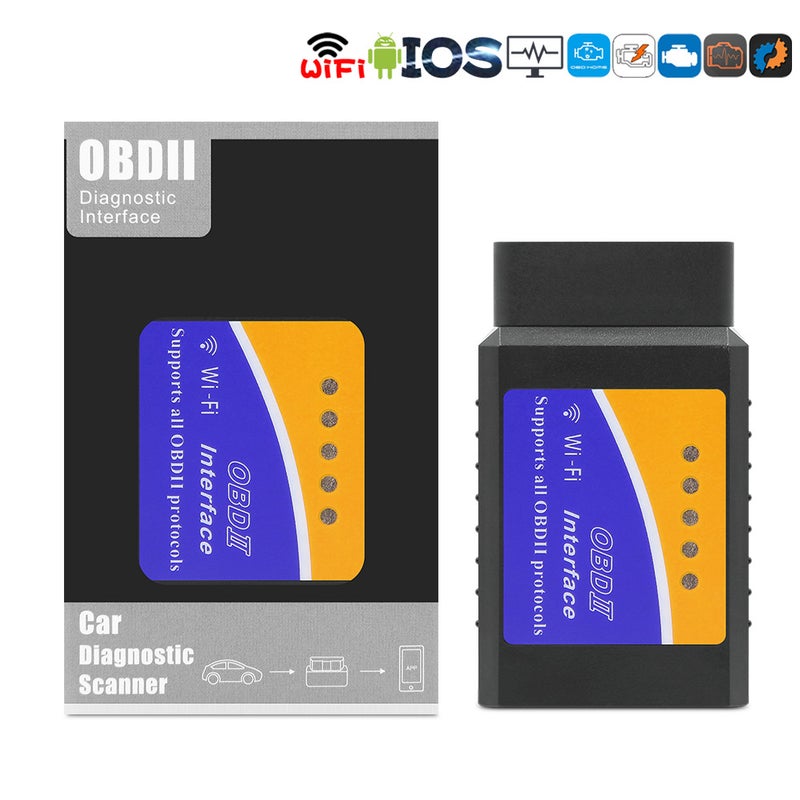 Elm Wifi Obd2 327 Car Detection Diagnostic Instrument Android And Apple System Full Protocol - Image 1