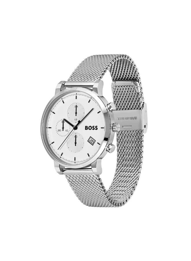 BOSS BOSS Chronograph Quartz Watch for Men Stainless Steel Mesh Bracelet - 1513933 - Image 2