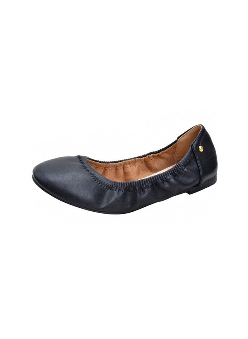Women's Ballet Flat Shoes With Bow Knot Ultra Soft Round Toe Slip-On Comfortable Flat Shoes Walking Shoes