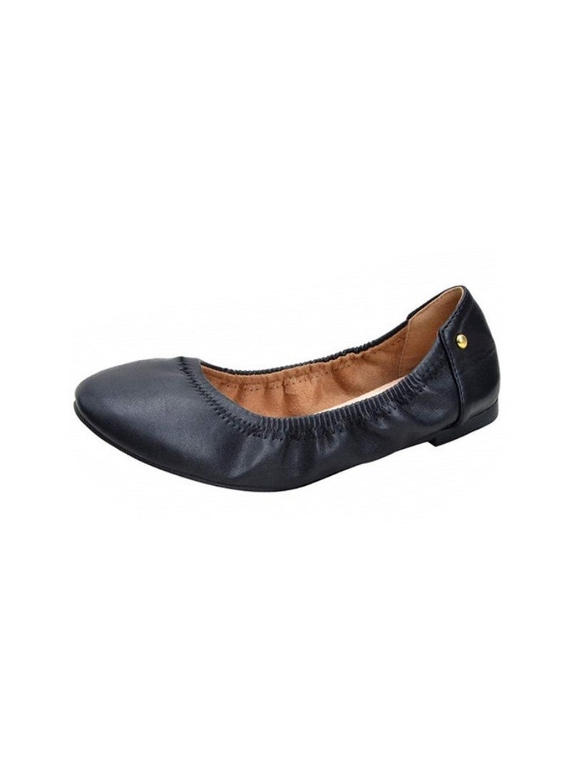 Women's Ballet Flat Shoes With Bow Knot Ultra Soft Round Toe Slip-On Comfortable Flat Shoes Walking Shoes - Image 5