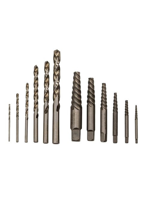 VTH 3mm 12mm Screw Extractor Set with Drill Bits