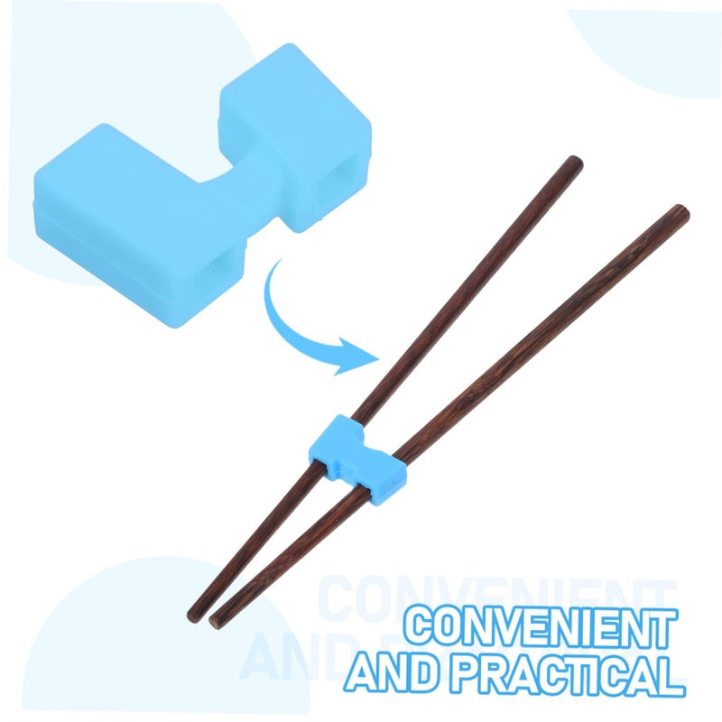 5pcs Chopstick Training Aid for Toddlers and Seniors Dishwasher Safe Learning Tool - Image 4