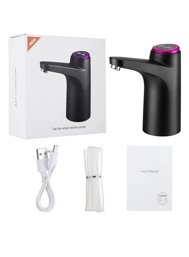 Yuwell Automatic Water Dispenser Water Intelligent Quantification Wireless Electric Drinking Water Pump Dispenser Black/Purple  - Image 1