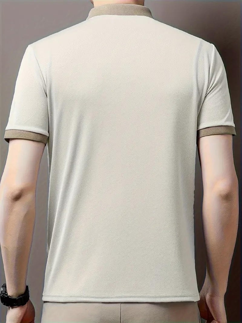 Lymio Men T-Shirt || T-Shirt for Men || Polo T Shirt (POLO-58-White-XL) - Image 5