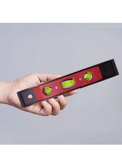 Imaashi Imaashi 9 inch Plastic Shockproof High Visibility Precision Magnetic Bubble Level Spirit Level with 3 Vials 4590180Degrees Suitable For Construction Carpenter Craftsman Random Color  - Image 2
