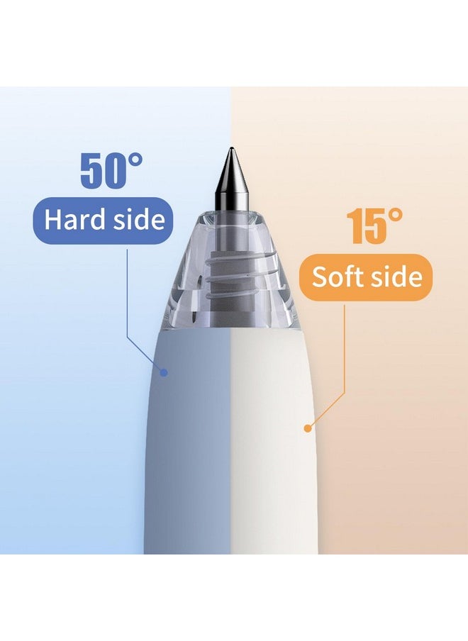 WRITECH Retractable Gel Ink Pens 8Ct Black Ink 0.5Mm Extra Fine Point Tip Click Pen For Smooth Writing Journaling Drawing Note Taking Sketching No Bleed & Smear & Smudge Double Colors Duetgrip  - Image 3