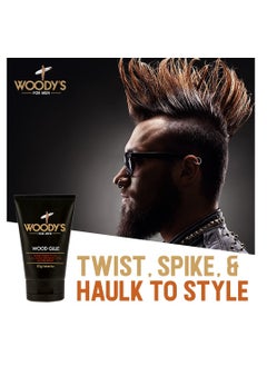 Woody's Hair Styling Wood Glue Extreme Hair Gel for Men, Ultimate Hold for Bold, Long Lasting Hairstyles, 4 Fl Oz (2 Pack) - pzsku/ZFC02CDEC5ABE72923616Z/45/_/1739191788/0f5b8b98-4eb9-4582-a04b-27a688373b6c