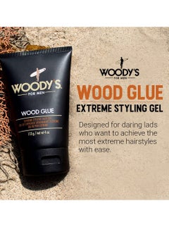 Woody's Hair Styling Wood Glue Extreme Hair Gel for Men, Ultimate Hold for Bold, Long Lasting Hairstyles, 4 Fl Oz (2 Pack) - pzsku/ZFC02CDEC5ABE72923616Z/45/_/1739191833/e417f59d-4e0a-47a9-b2ad-4151b331b074