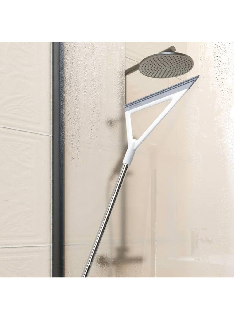 يلا جوي مكنسة سيليكون سحرية متعددة الوظائف للتنظيف، مكنسة ممسحة كنس الماء وإزالة شعر الحيوانات الأليفة، مكنسة سيليكون لكشط الأرضيات والمطبخ والنوافذ الزجاجية والغبار والأرضيات والحمامات، أداة تنظيف - Image 2