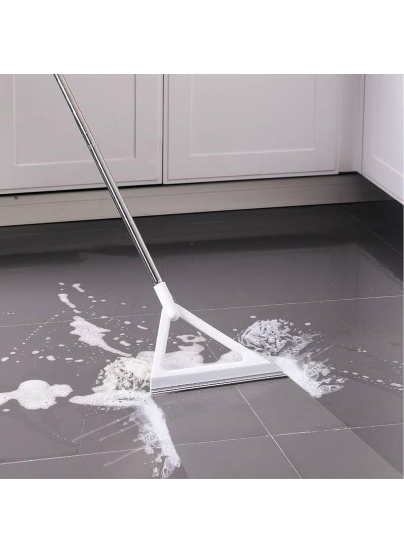 يلا جوي مكنسة سيليكون سحرية متعددة الوظائف للتنظيف، مكنسة ممسحة كنس الماء وإزالة شعر الحيوانات الأليفة، مكنسة سيليكون لكشط الأرضيات والمطبخ والنوافذ الزجاجية والغبار والأرضيات والحمامات، أداة تنظيف - Image 4