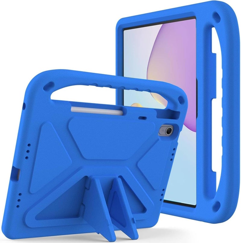 Vurtboly Kids Case Compatible with Huawei Matepad 11.5" 2025, Cute Full Body Protective Cover with Handle Stand, Lightweight Shockproof Cover with Kickstand for Huawei Matepad 11.5" 2025 (Blue) - Image 1