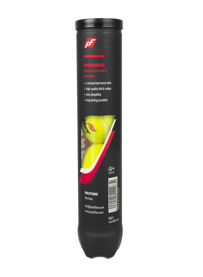 Polyfibre Germany - Tournament Tennis Ball (Can of 4 Balls) - Image 4