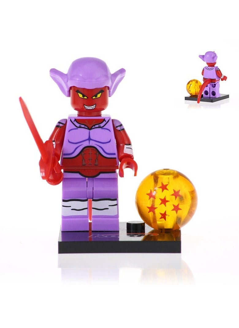KUYING Dragon Ball Building Blocks Little People Small Particle Assembly 